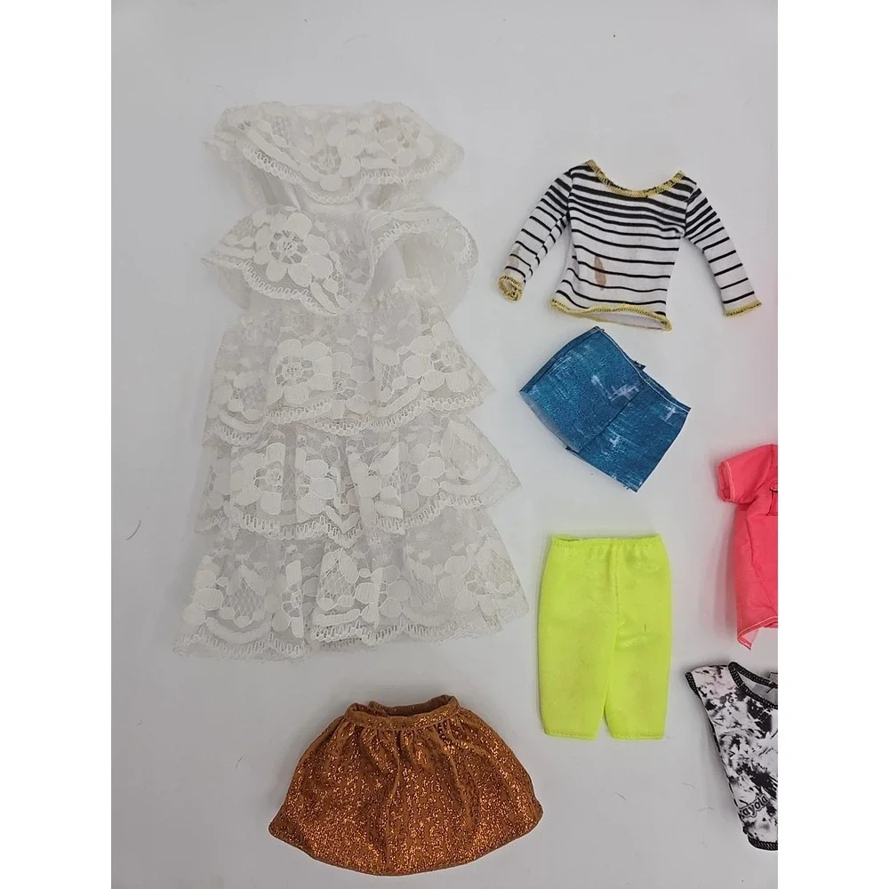 Lot Of Clothes Barbie & Other Fashion Doll.‎ Dresses Skirts Pants Shorts Tops